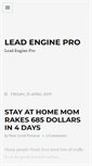 Mobile Screenshot of leadenginepro.com